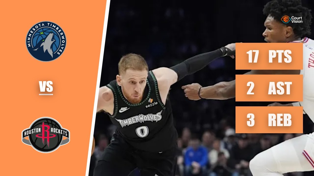 Donte DiVincenzo - 17 Points, 5 Three-Pointers, 2 Assists vs Rockets - 2025-26 Regular Season