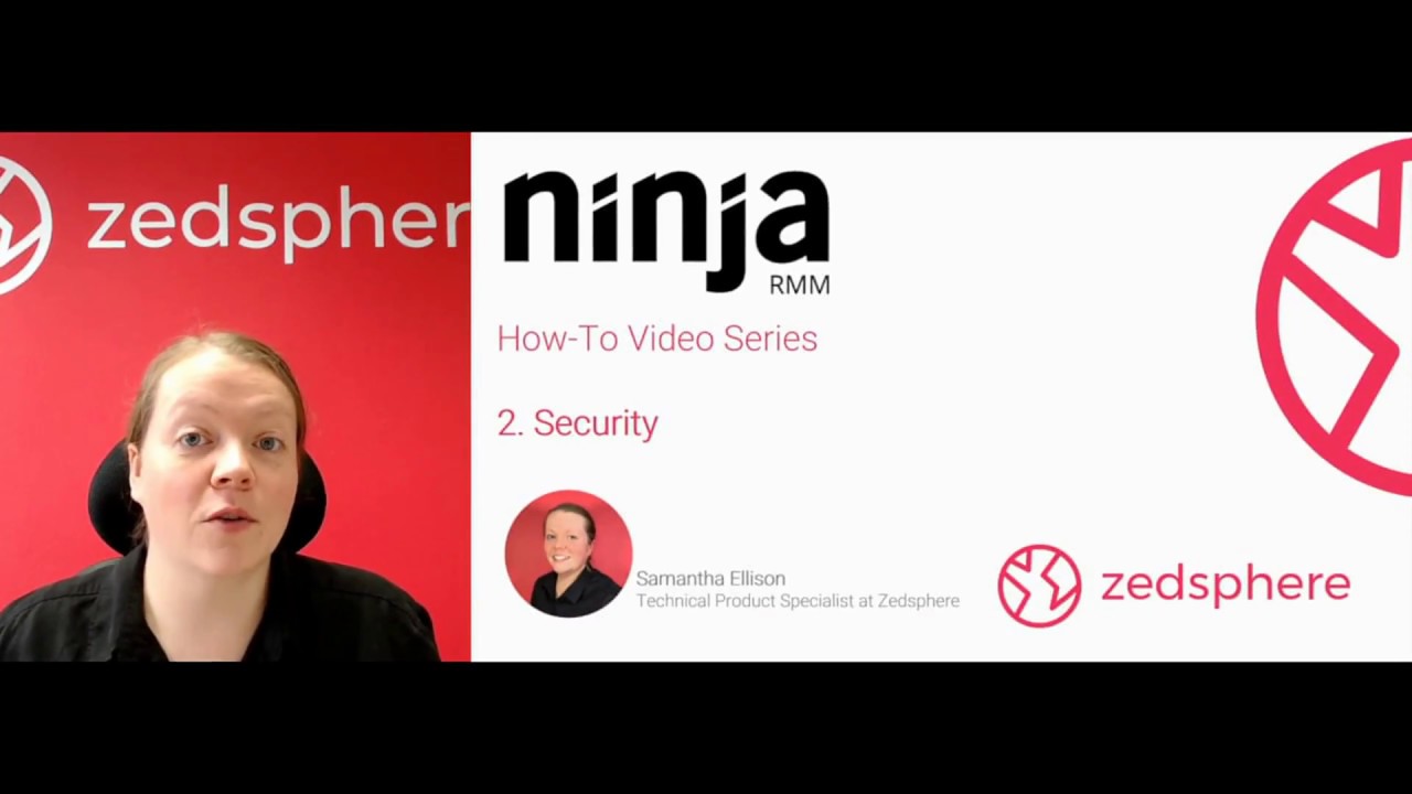 Security with NinjaRMM