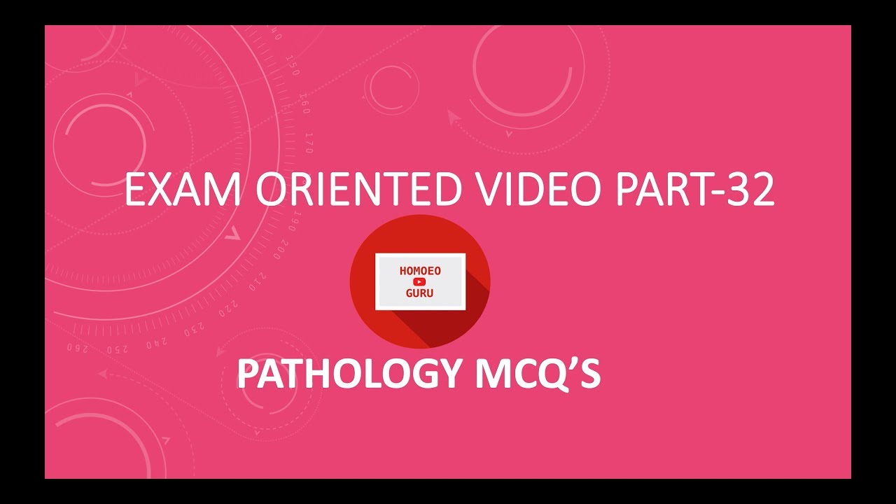 Exam Oriented Video Part 32 