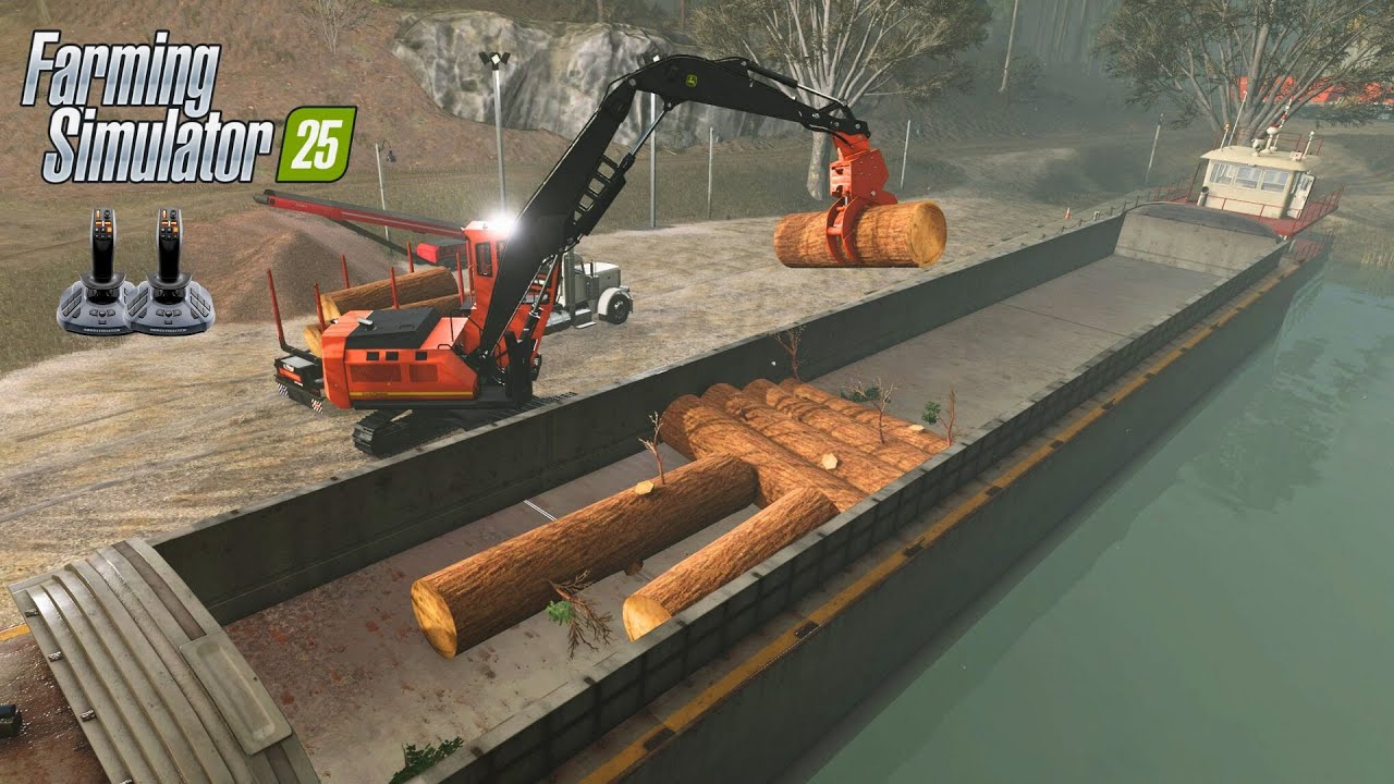 The BIGGEST Trees in FS25! My Ultimate Giant Sequoia Logging Operation! Farming Simulator 25