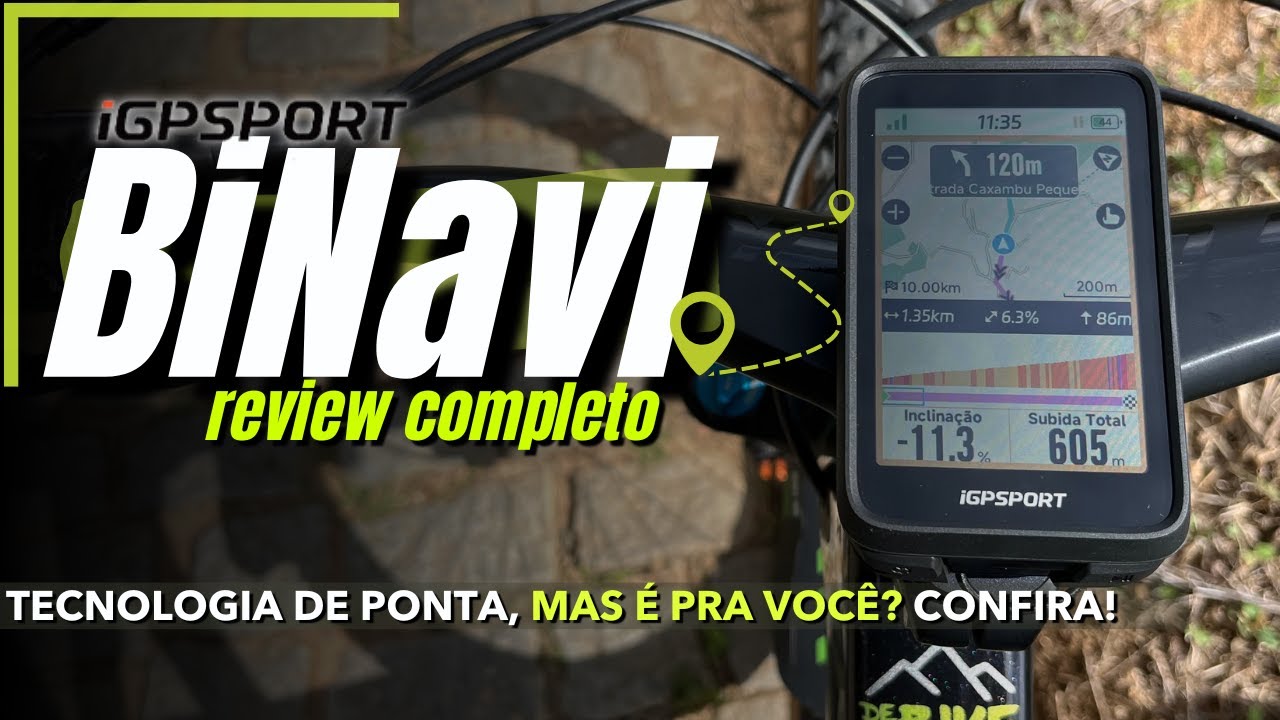 IGPSPORT BiNavi - Review completo + tutorial + teste