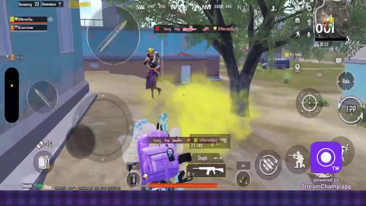 ကျားကြီးလာပီ🐯#pubgmobile #mernatt