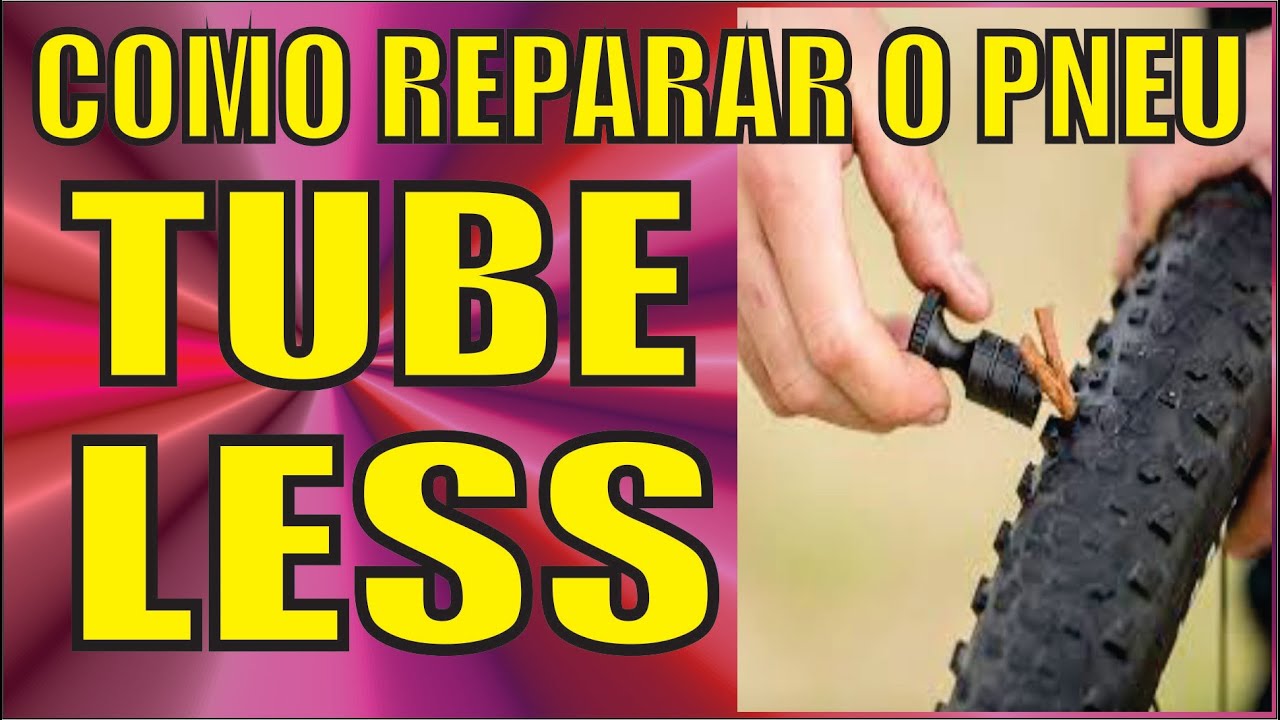 Como reparar o pneu TUBELESS da sua BIKE!