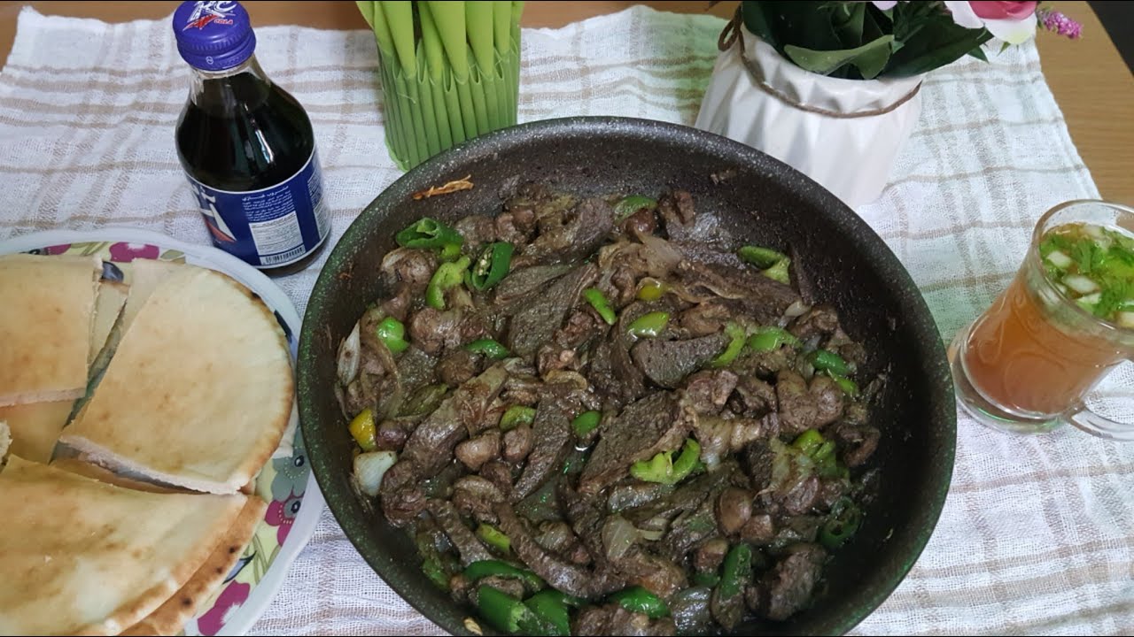 طريقة تنظيف الطحال الضاني واحلى طبق كلاوي مع الطحال فواكه المدبح بطريقة المطاعم