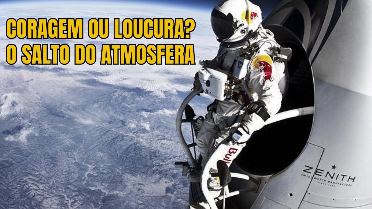 Homen Salta do Espaço (Recorde Mundial de Queda Livre Supersônica)