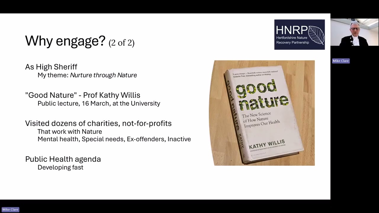 The Hertfordshire Nature Summit - 27 January 2026