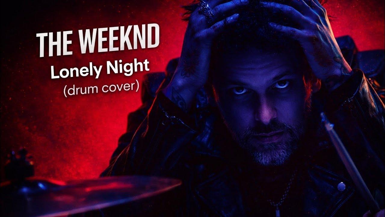 Lonely night by The Weeknd (drum cover)