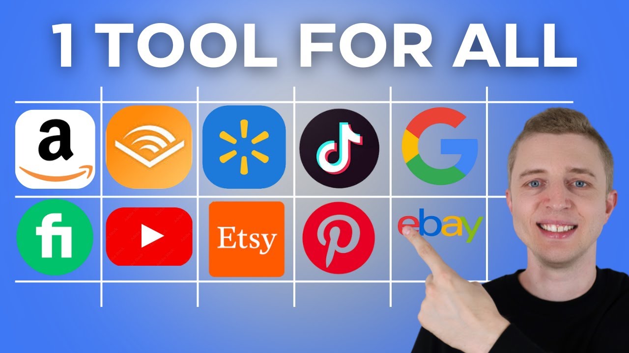New All-in-One Research Tool - Amazon, Etsy, YT, TikTok, Pinterest, Google & More!