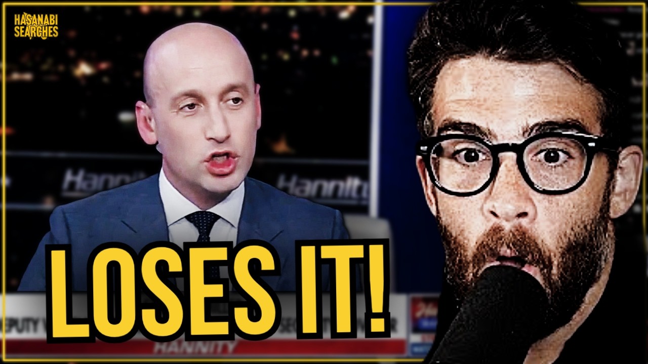 Stephen Miller CRASHES OUT LIVE As Socialism Topples MAGA | HasanAbi Searches