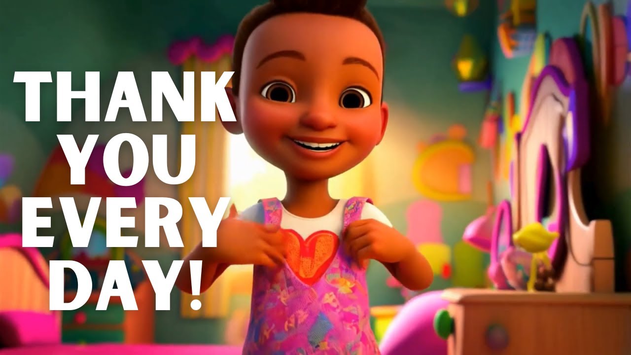 Thank You Every Day! A joyful, heartwarming kids’ song that teaches the beauty of being thankful.