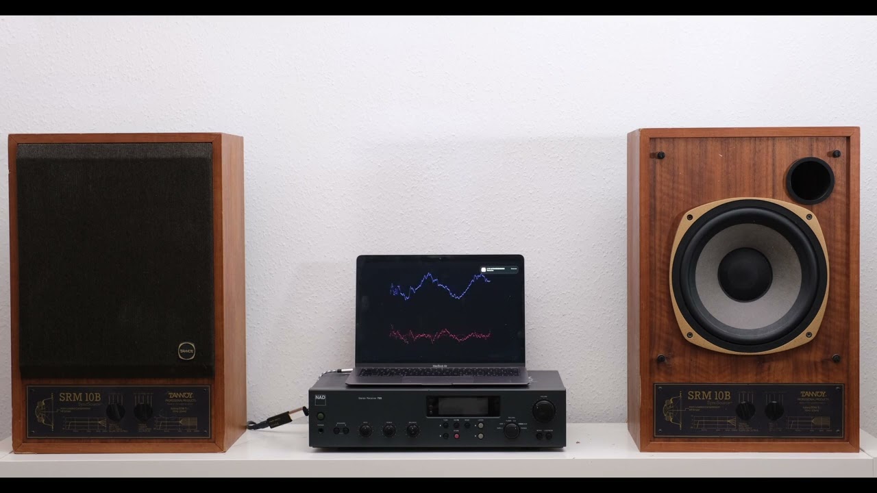 54.  Tannoy SRM10B Speaker Demo