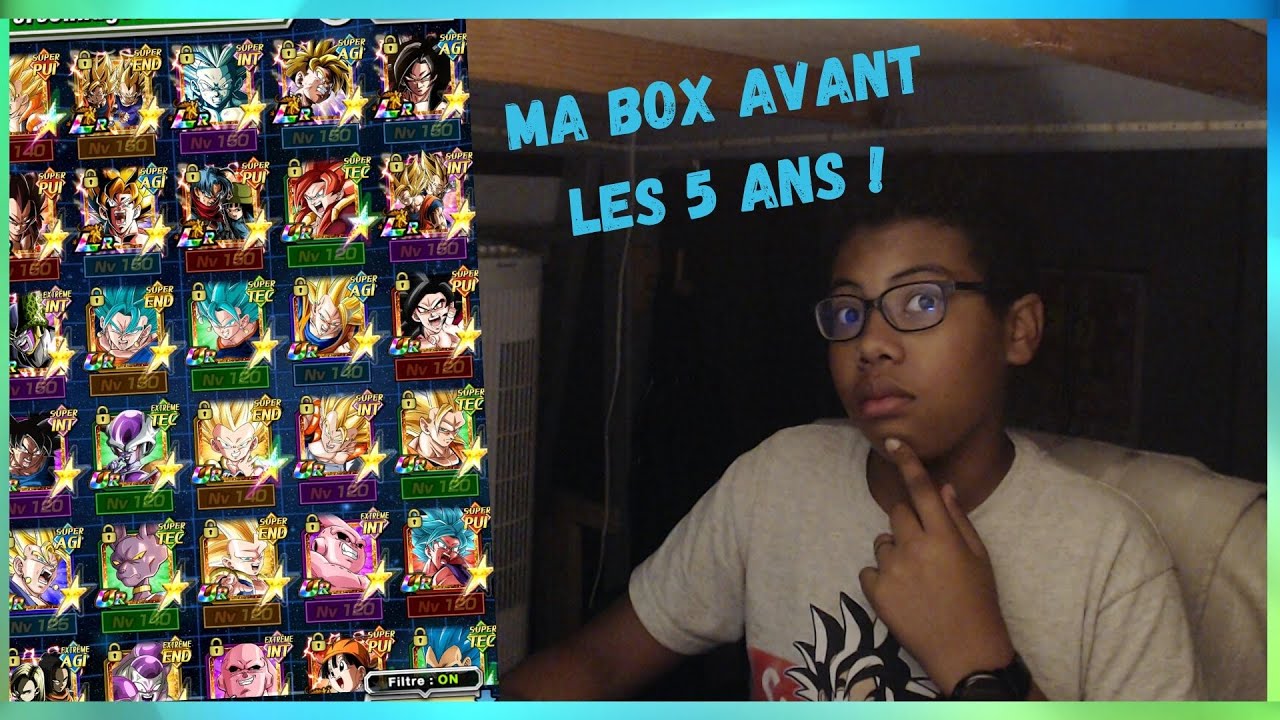 Voici ma box de personnage UR LR Avant les 5 ans ! DOKKAN BATTLE