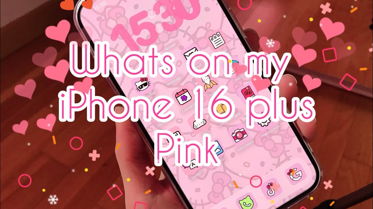 ASMR ITA|| Whats On My IPhone 16 Plus Pink🌸🩷Aggiornato 2025 Aesthetic IOS 18🩷Whispering❣️