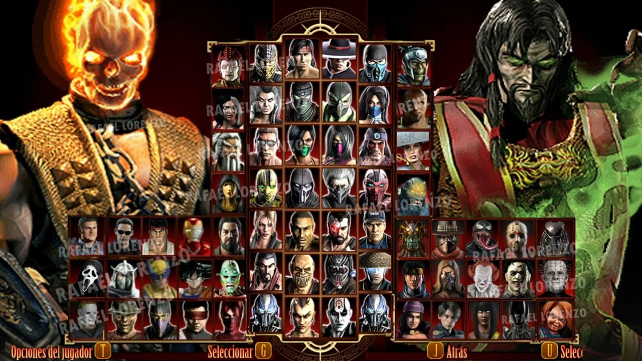 Mortal Kombat ALL MK DEADLY ALLIANCE Skin Klassic Mod DLC SCORPION - SHANG TSUNG - KUNG LAO more MK9