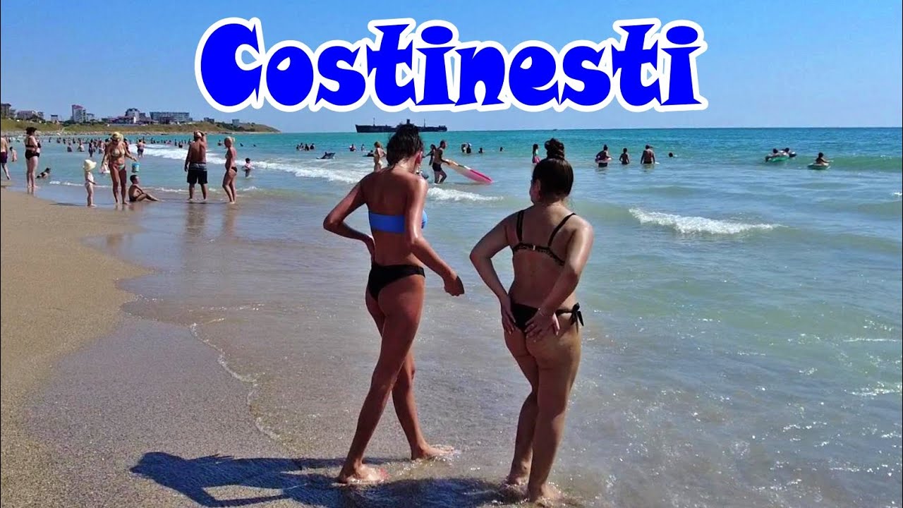 Costinesti plaja part2, August - Costinesti beach part2,Romania - litoral vacanta mare calatorie