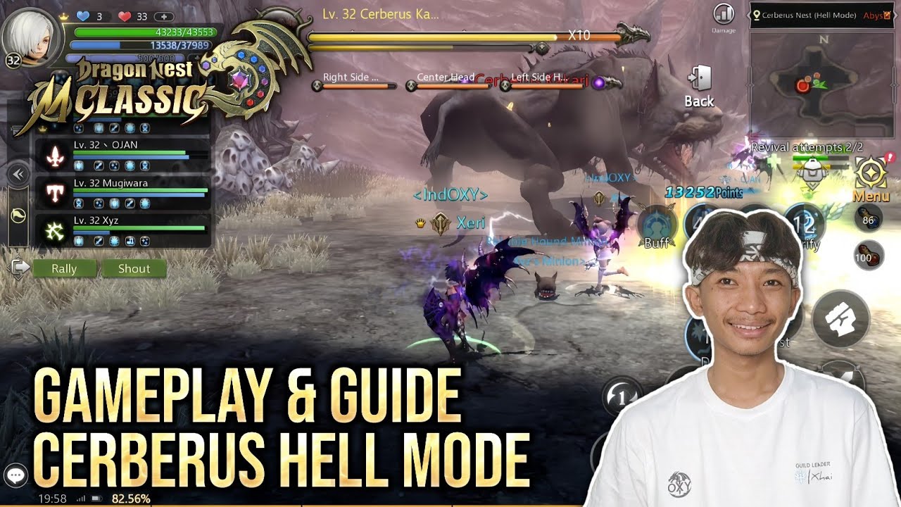 Full Gameplay & Guide Cerberus Hell, Ini Dia Tambahan Mekanismenya!! - DRAGON NEST M: CLASSIC