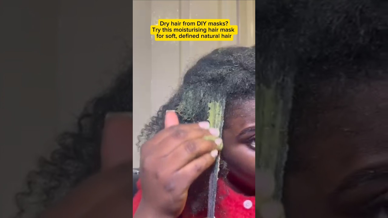 DIY Oatmeal Herbal Hair Mask for Dry Natural Hair | Moisture + Slip for Curls, Kinks and Coils 🌿💧