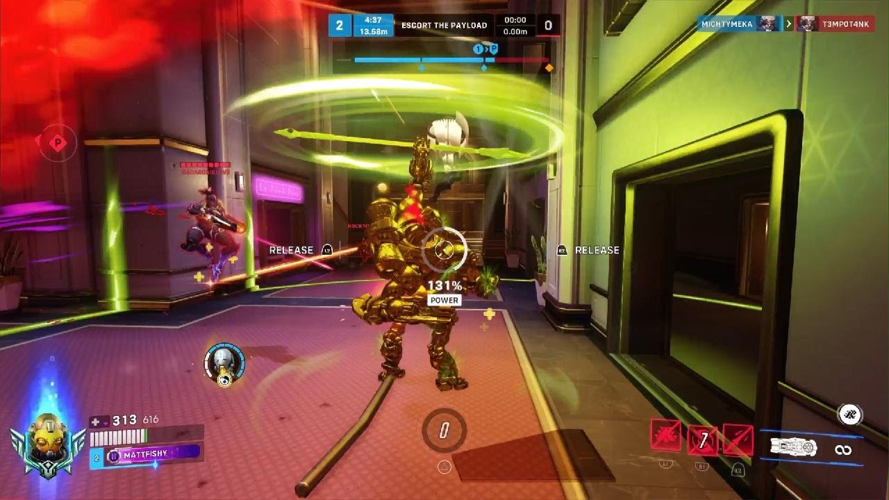 DESTROYING GM1 lobbys as Orisa (console)