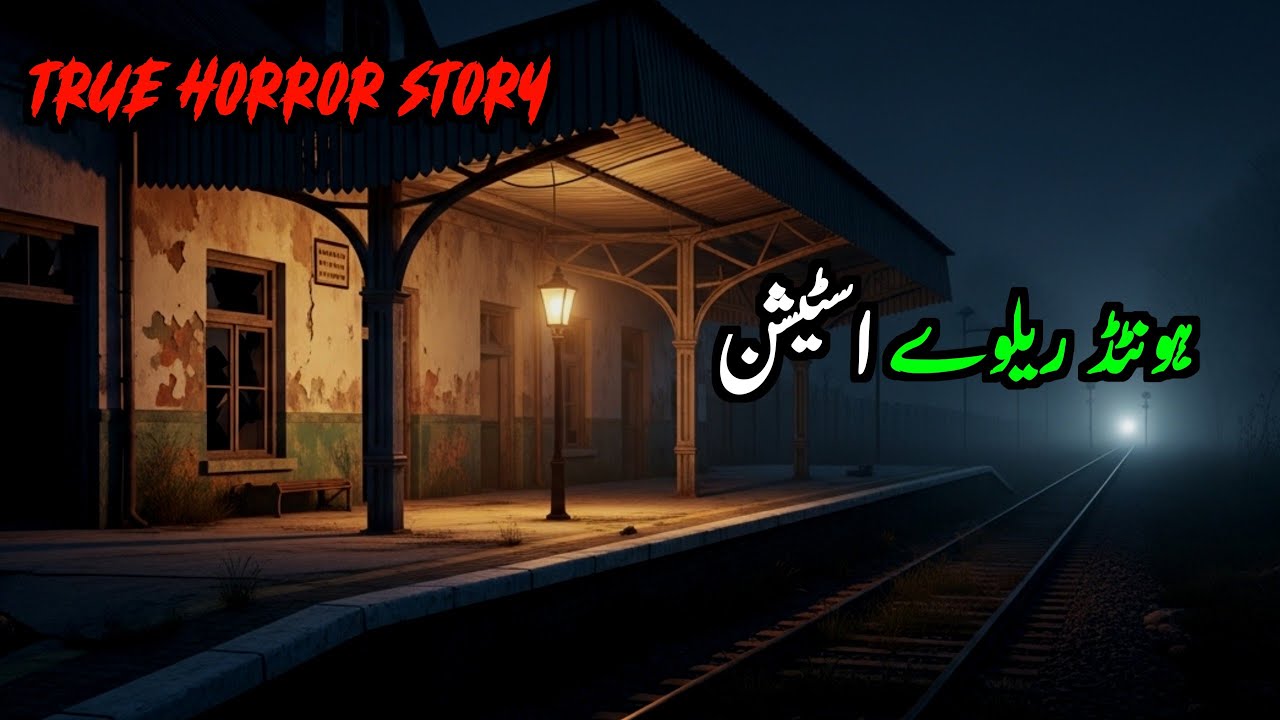 Real Haunted Railway Station in Pakistan | Real Horror Story | Naseer Horror Voice