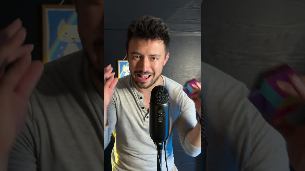 CUBE ASMR with @utatane_asmr ⬛🎧 (Geometric Triggers!)