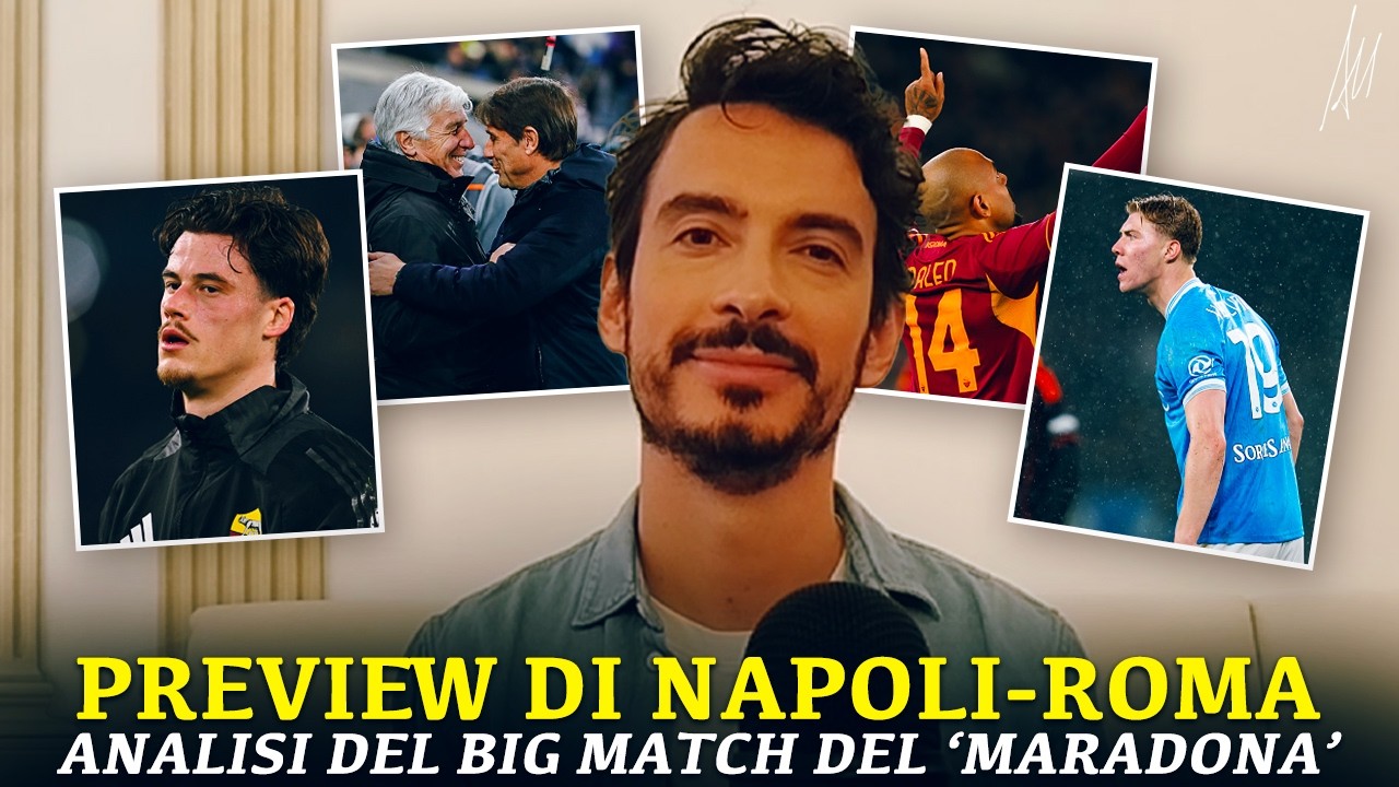 NAPOLI-ROMA, super sfida al Maradona: la mia PREVIEW della partita 🔵🐺