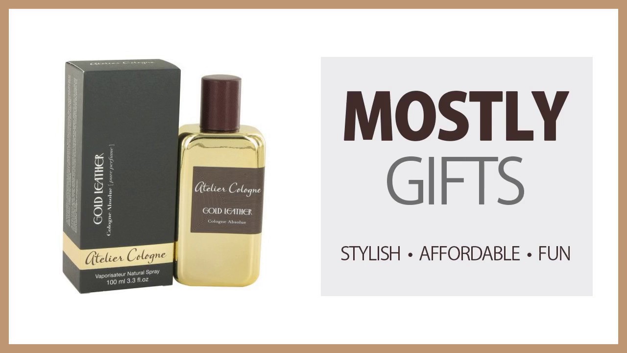 Gold Leather Atelier Cologne Pure Perfume For Men