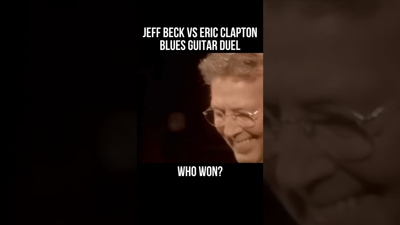 Jeff Beck and Eric Clapton Have a Blues Guitar Duel