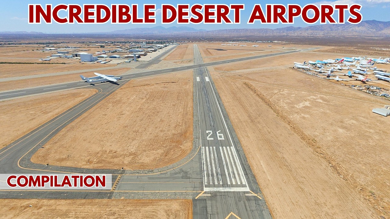 The Desert Airports EVERY Pilot Needs to Fly Into | Our Top 5