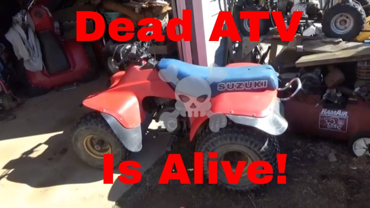Suzuki Quadrunner LT125, Will this Vintage ATV Start, Run,Move?