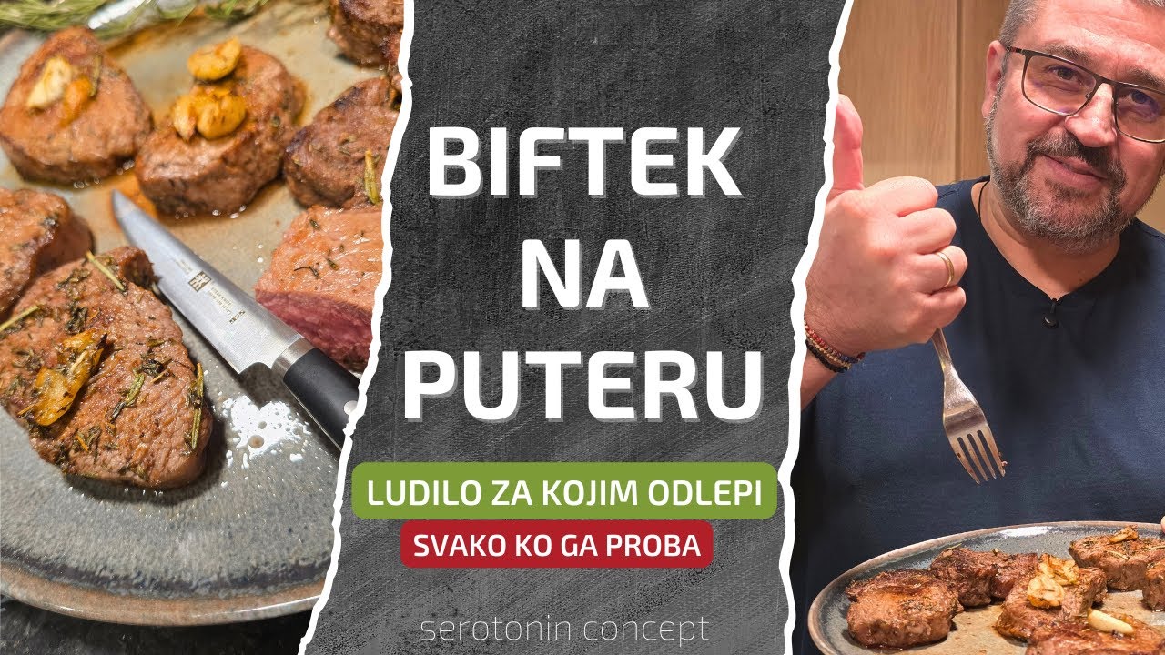 Ovaj biftek u puteru je LUDILO – topi se u ustima, ljudi polude kad ga probaju 🤯🔥
