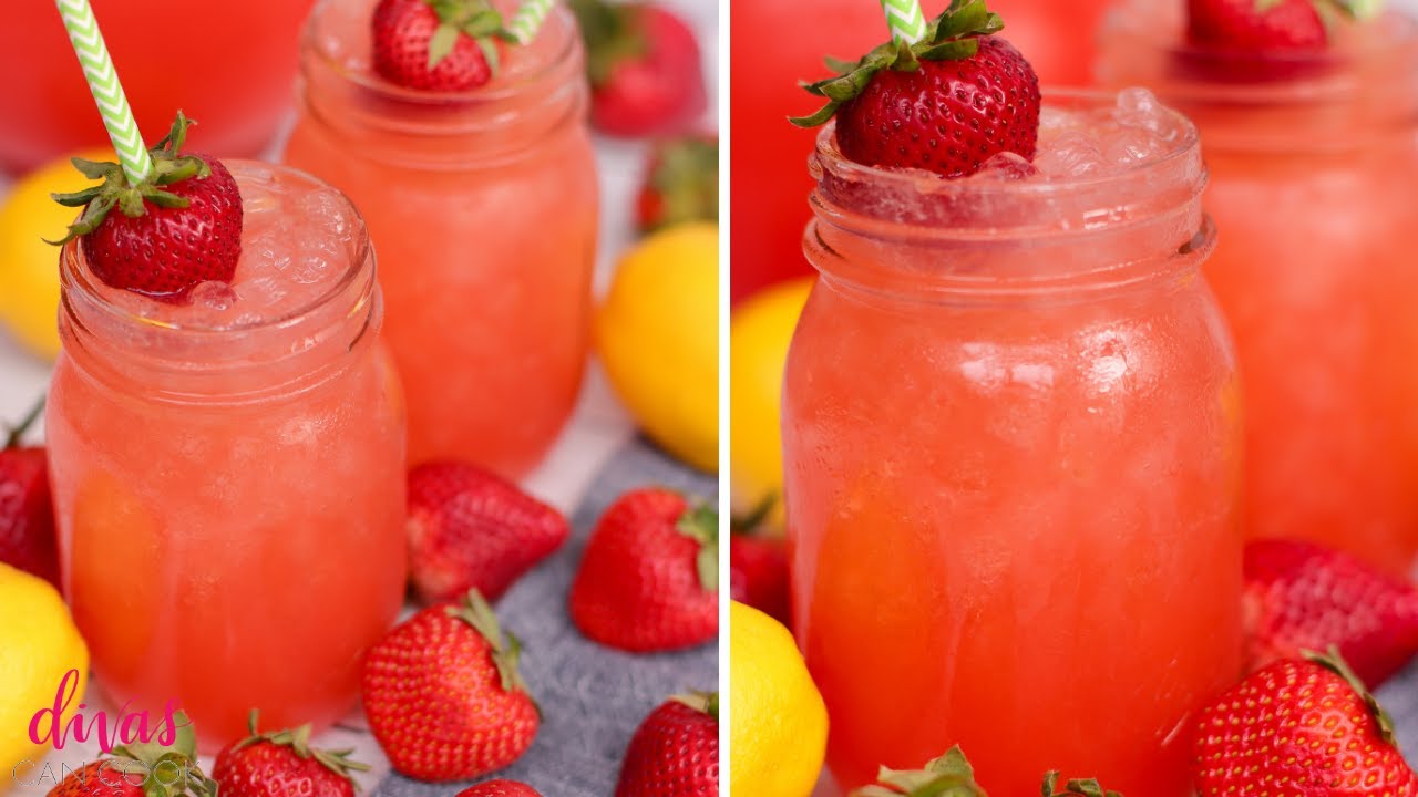 Как приготовить лучший рецепт клубничного лимонада 🍓🍋
