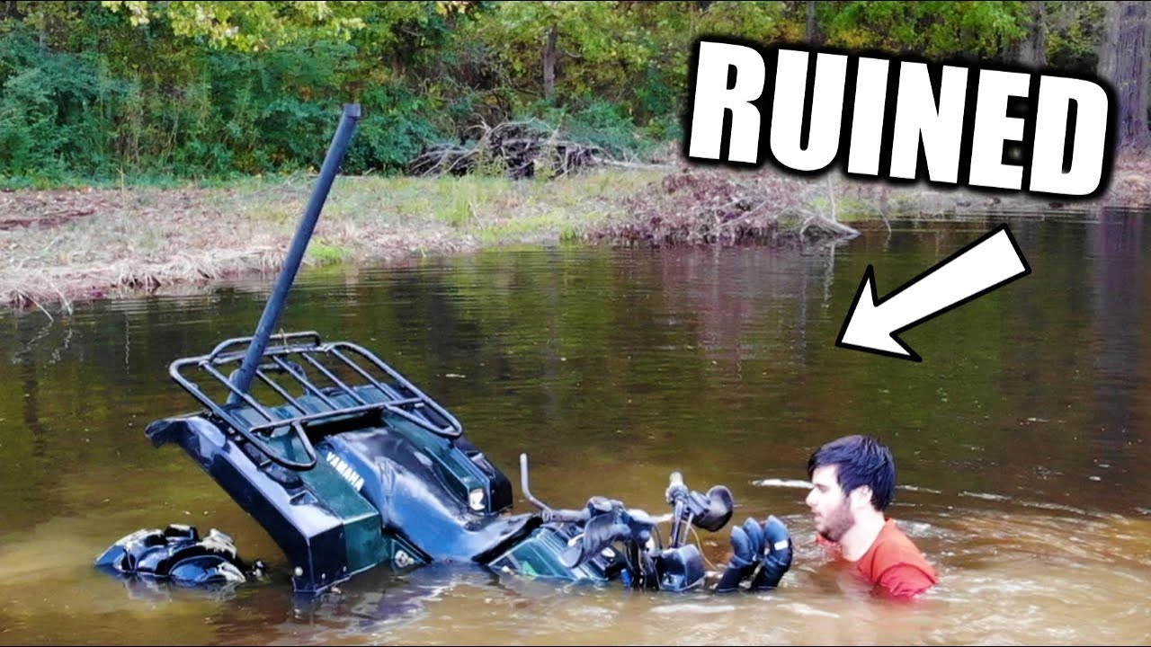 I SUNK my FOUR WHEELER.