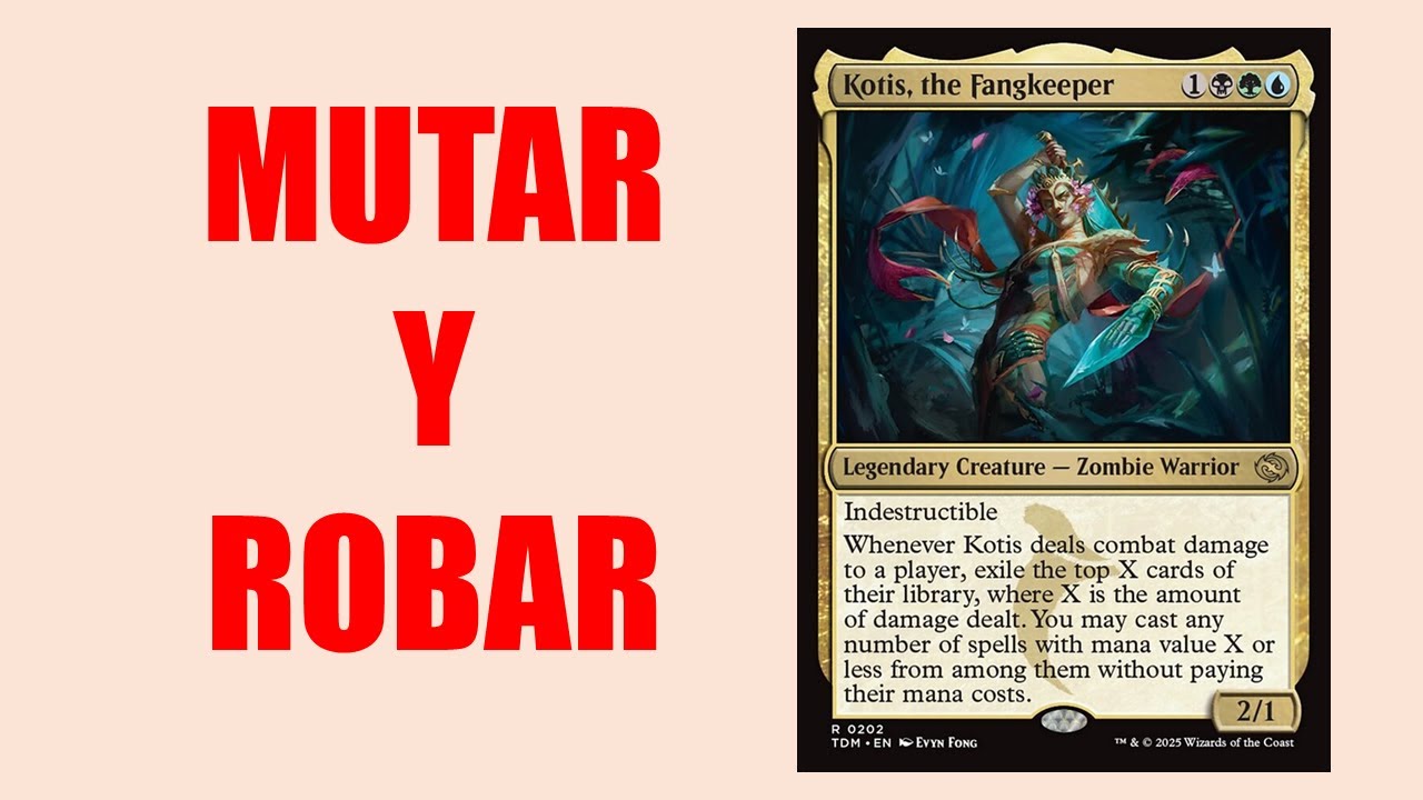 Kotis, the Fangkeeper por 50€: Roba todos los mazos de tus oponentes!