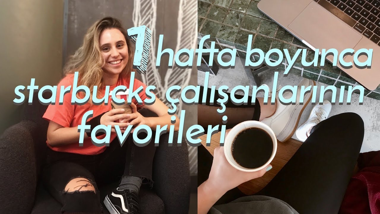 Starbucks Baristaları Kahvelerimi Seçiyor │ Bir Haftalık Challenge (vlogumsu bi video)