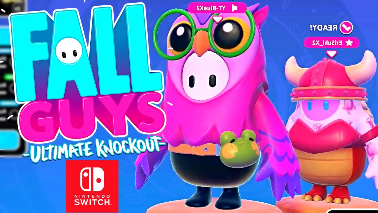 Fall Guys Free 2 Play Nintendo Switch Online Squad Gameplay #26