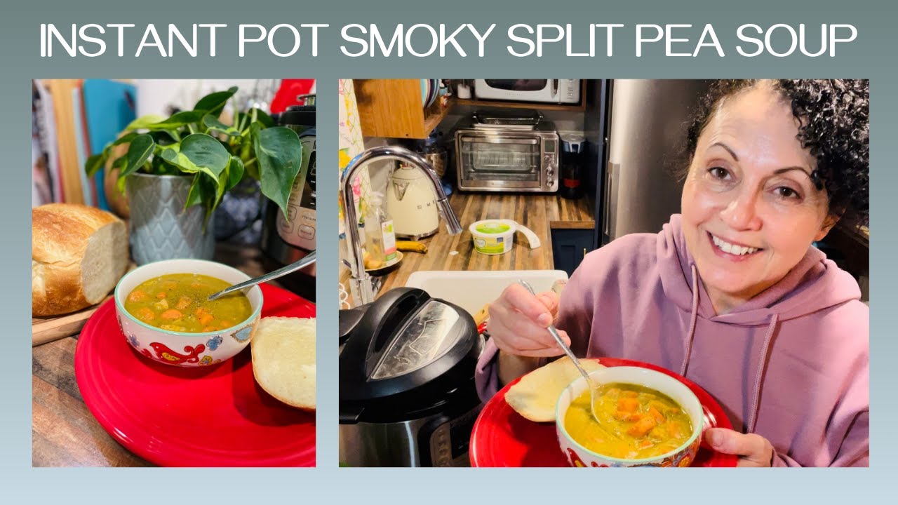 Instant Pot Split Pea Soup: cheap and filling!