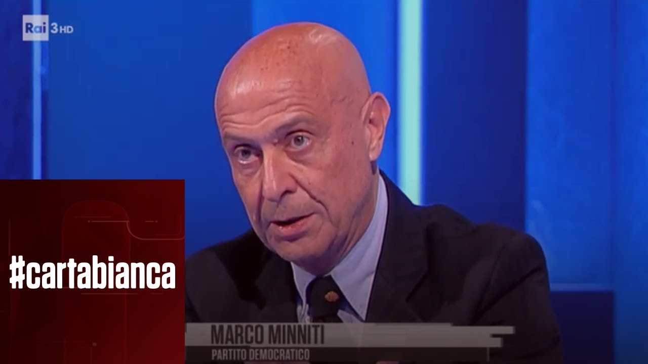 Intervista a Marco Minniti - #cartabianca 29/01/2019