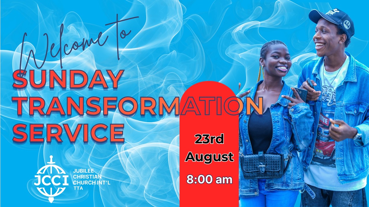 SUNDAY TRANSFORMATION EXPERIENCE || 1ST SERVICE || 23RD AUGUST, 2026 || #jccitta #transformation