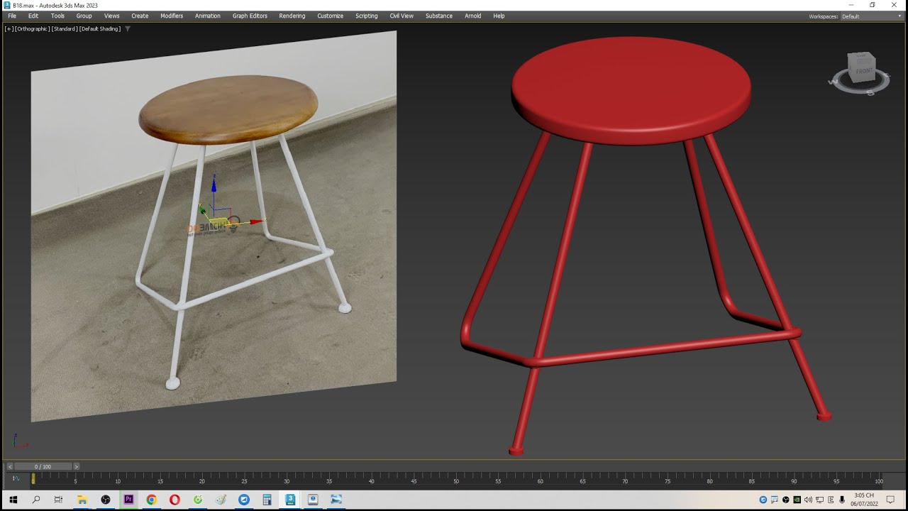 ♛ Học 3Ds Max Cơ Bản Và Nâng Cao B.18