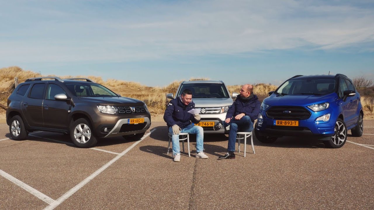 ANWB Triotest Dacia Duster vs. Ford Ecosport vs. Suzuki Vitara 2018