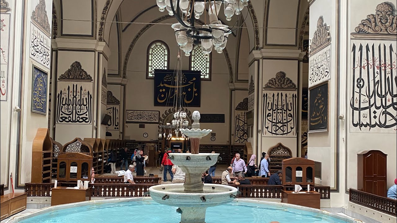 Bursa Ulu Camii - Rehberimizin Güzel Anlatımı İle