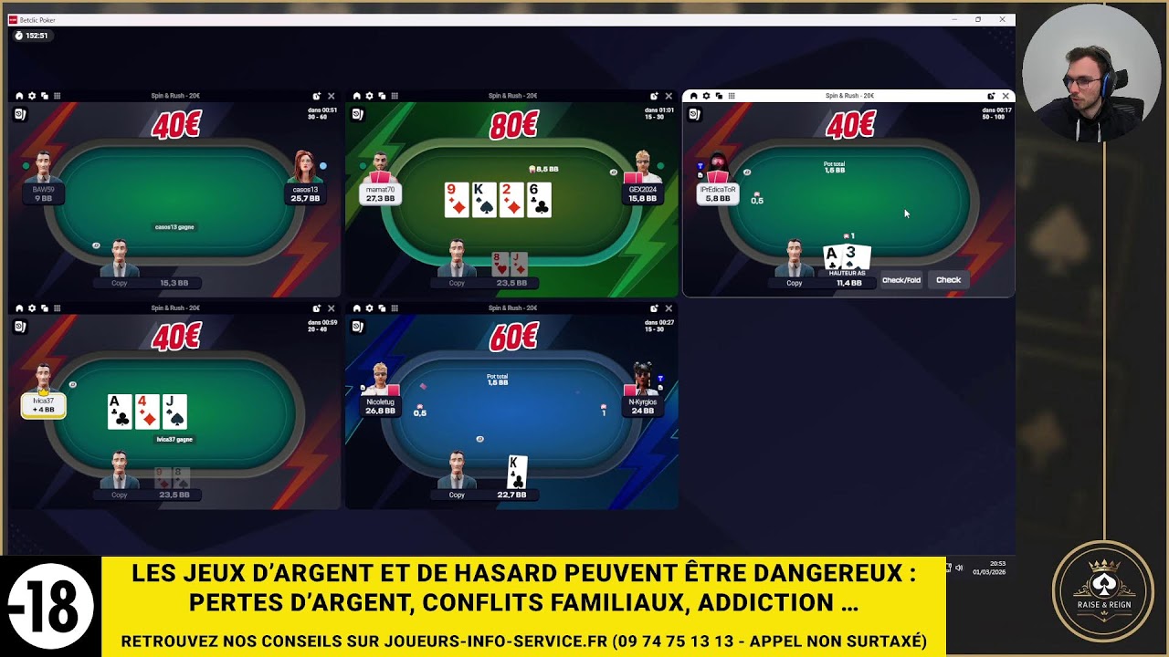 Jour 29/30 : Challenge Spin - 20€ -