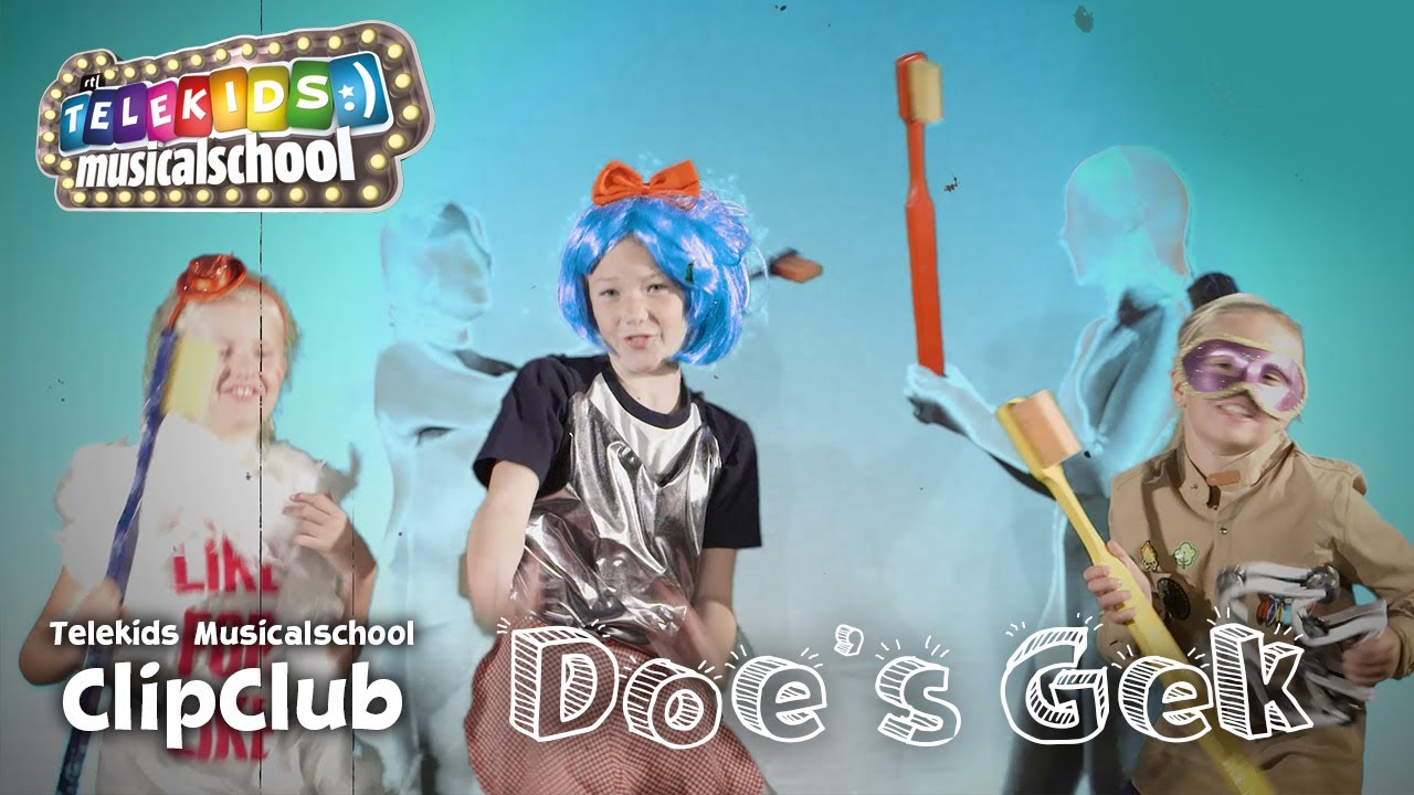 'Doe's gek' door de Telekids Musicalschool ClipClub