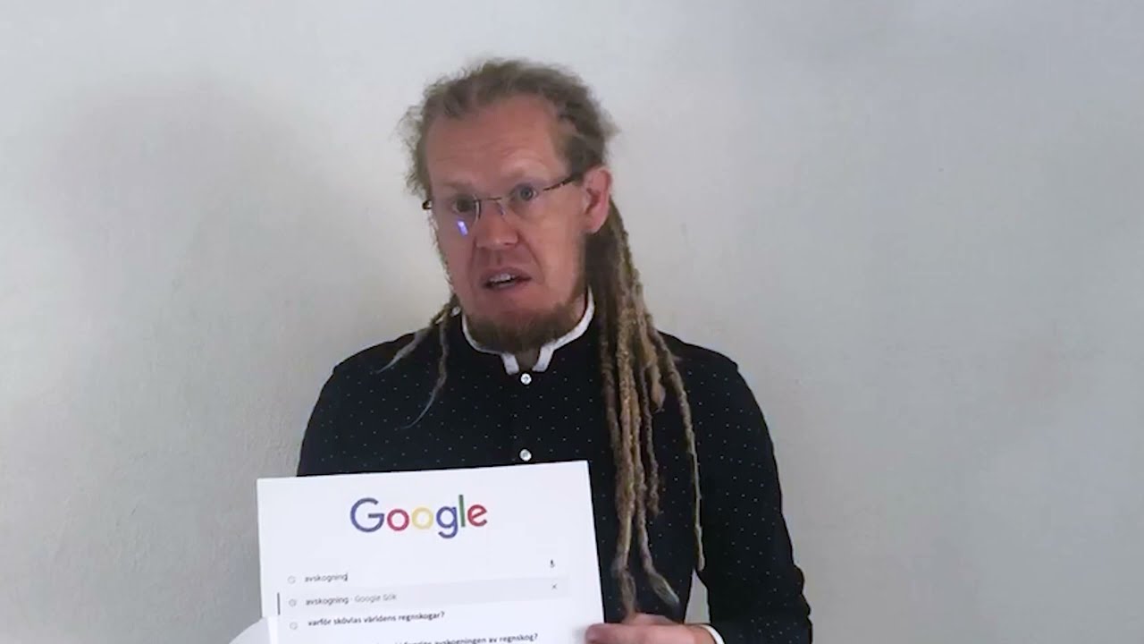 Martin Persson, Sweden: Deforestation is contributing to climate change