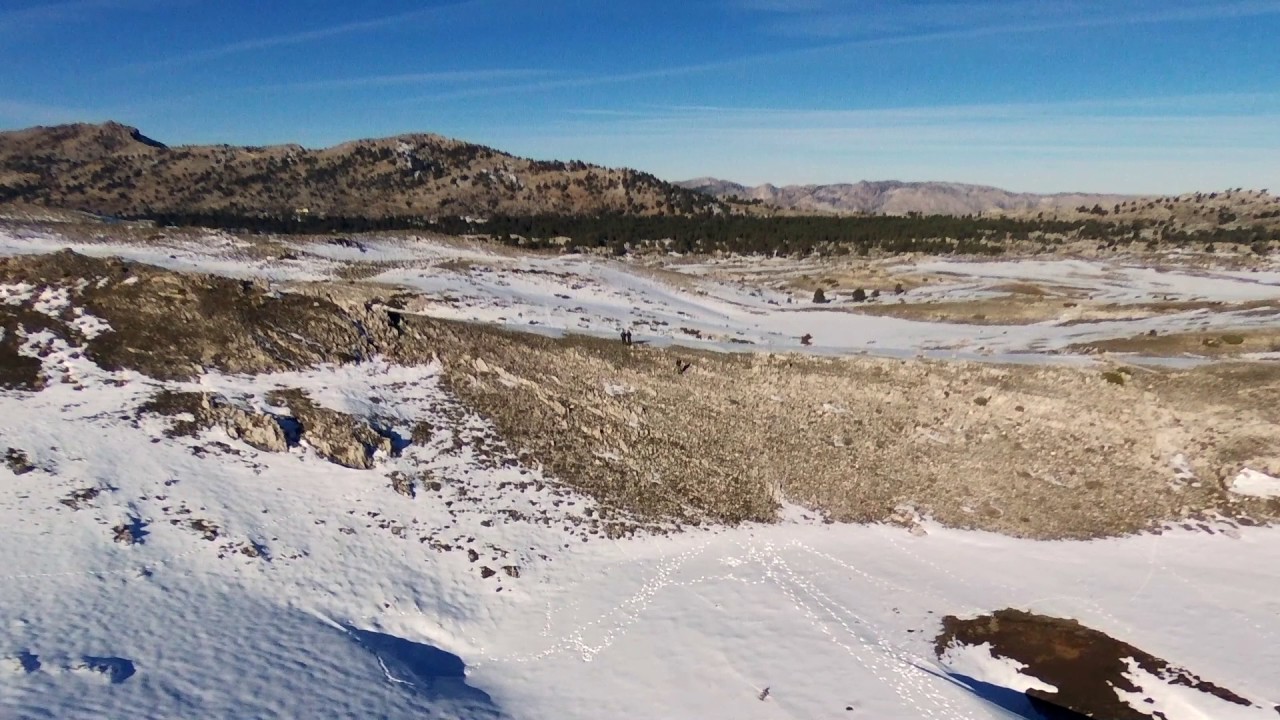 Los Campos de Hernán Perea a vista de dron