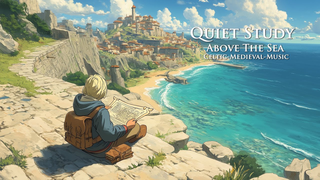 By the Sea Cliffs | Medieval Fantasy Music for Study & Reflection