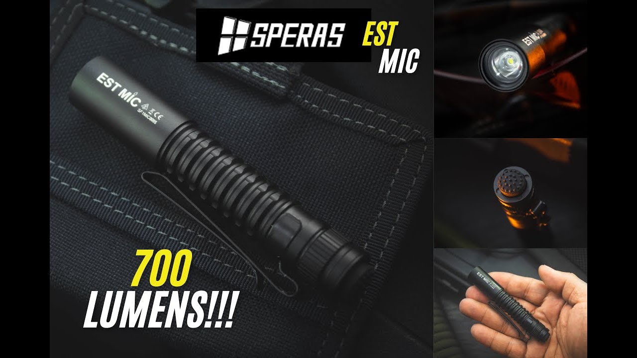 SPERAS EST MIC Flashlight!