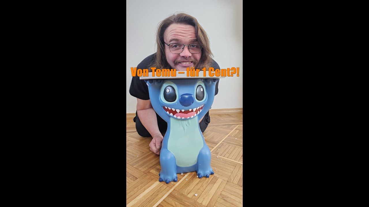 Stitch-Tisch bei Temu für nur 1 Cent bestellt