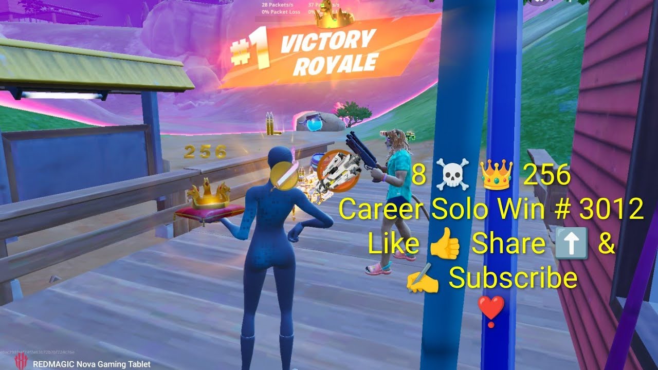 Career Solo Win#3012 Fortnite 8☠️ ZB Victory Royale Chapter 7 Season 1 Solo Win #353 👑#256