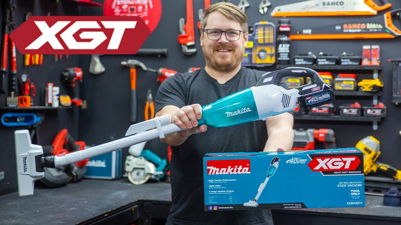 НОВЫЙ бесщеточный пылесос Makita XGT 40 В MAX (CL001GZ17)